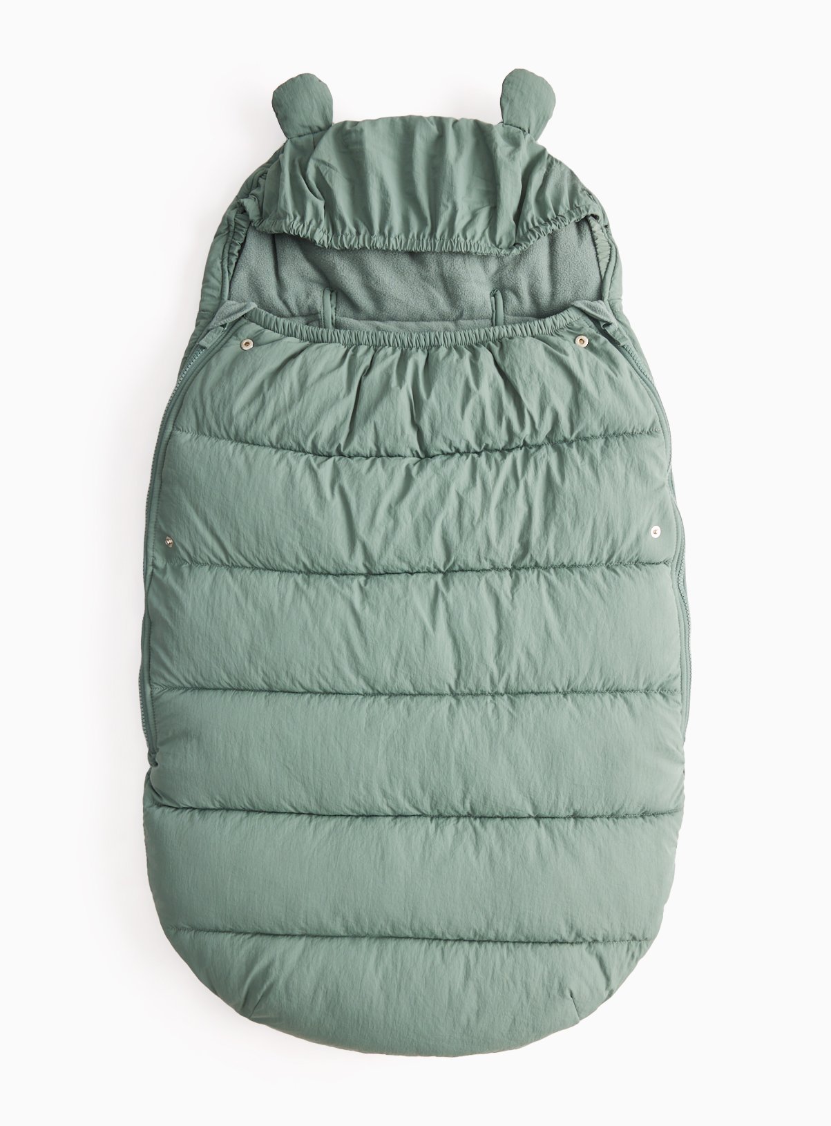 Forest Green Quilted Footmuff One Size - Image 2 thumbnail